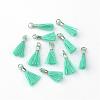 Polycotton(Polyester Cotton) Tassel Pendant Decorations OCOR-S102-30-1