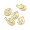 Rack Plating Brass Pendants KK-B065-13G-4