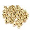 Iron Crimp Beads Covers KK-CJC0001-06B-G-1