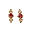 Brass Pave Cubic Zirconia Connector Charms PW-WG57330-M-3