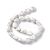 Natural Howlite Beads Strands G-L235A-14-3