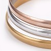 Fashion 201 Stainless Steel Bangle Sets BJEW-L664-024D-M-1-2