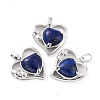 Natural Lapis Lazuli Pendants G-C236-01D-P-RS-1