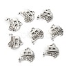 Tibetan Style Alloy Pendants X-TIBE-T010-24AS-RS-1