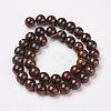 Natural Bronzite Beads Strands G-D169-01-10mm-1