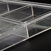 Rectangle Shaped Plastic Jewelry Bead Containers OBOX-O002-03-4