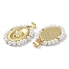 Rack Plating Brass Pendants KK-M254-06G-2