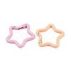 Spray Painted Alloy Spring Gate Rings FIND-G103-01B-2