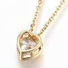 304 Stainless Steel Pendant Necklaces NJEW-O108-14-3