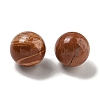Natural Red Jasper Round Ball Figurines Statues for Home Office Desktop Decoration G-P532-02A-09-2
