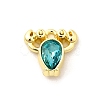 Alloy Rhinestone Pendants PALLOY-D330-02G-02B-1