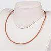Leather Cord Necklace Making NJEW-JN01560-3