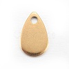 Ion Plating(IP) Stainless Steel Charms X-STAS-L211-02A-G-1