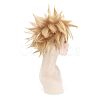 Short Blonde Wavy Cosplay Party Wigs OHAR-I015-03-6