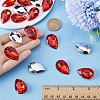 Gorgecraft Taiwan Acrylic Rhinestone Cabochons KY-GF0001-48-3