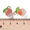 Natural Agate Pendants G-Z052-02B-3