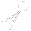 Zinc Alloy Rhinestone Hair Bands OHAR-WH20007-01A-P-1