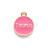 Alloy Enamel Pendants ENAM-S124-01A-03C-3