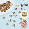 50Pcs Brass Spacer Beads RB-AR0003-23-3