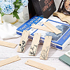 24Pcs Blank Bamboo Bookmark FIND-BC0003-45A-5