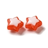 Imitation Jelly Transparent Acrylic Beads SACR-R741-03A-2
