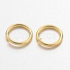 Brass Open Jump Rings JRC8MM-G-2