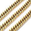 Ion Plating(IP) 304 Stainless Steel Cuban Link Chains CHS-E030-04B-G-1