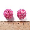 Acrylic Rhinestone Ball Beads OACR-A035-01L-3