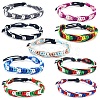 Adjustable Polyester Braided Cord Bracelet PW23071061735-1