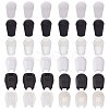 180Pcs 9 Style Plastic Cord Ends KY-CA0001-56-1