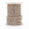 304 Stainless Steel Rhinestone Strass Chains STAS-T055-12G-A-3