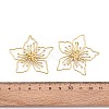Hollow 304 Stainless Steel Pendants STAS-T068-92G-3