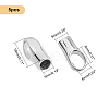 304 Stainless Steel Cord Ends STAS-UN0009-32B-5