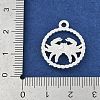 Twelve Constellations Alloy Pendants PALLOY-Q006-01A-S-3