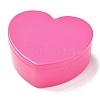 Heart Plastic Jewelry Boxes OBOX-F006-09D-2