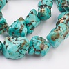 Natural Howlite Beads Strands X-G-K249-01A-3
