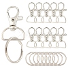 20Pcs Alloy Swivel Clasps FIND-YW0007-78-1
