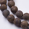 Natural Bronzite Bead Strands G-J376-32-10mm-3