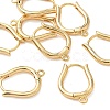 SHEGRACE Brass Hoop Earrings Findings XGR0157G-87G-1