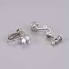 Brass Screw On Clip-on Earring Findings KK-L200-A-3