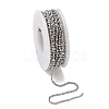 Tarnish Resistant 304 Stainless Steel Ball Chains CHS-A002D-1.5mm-3