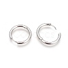 304 Stainless Steel Hoop Earrings EJEW-P177-P-28A-1