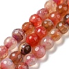 Natural Agate Beads Strands X-G-C082-A01-21-1