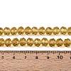 Glass Beads Strands EGLA-A034-T8mm-D03-4