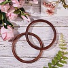 Oak Wood Bag Handles AJEW-WH0109-69-6