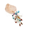 Natural Mixed Gemstone Chips Tree of Life Display Decorations AJEW-JD00015-02-4