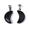 Spray Painted Glass Pendants GLAA-N035-021-H01-2
