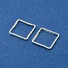 Brass Beads Frames KK-M288-01S-C-2