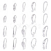 20Pcs 10 Styles Brass Earring Hooks KK-TA0002-29-1
