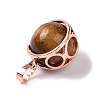 Natural Tiger Eye Pendants G-A212-01RG-03-3